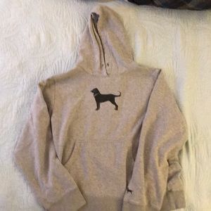 Black dog sweatshirt